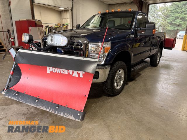Lot 30-4097 - 2014 Ford F-250 with 48,558 miles Regular Cab Long Box Pickup Truck Plow Truck 4x4