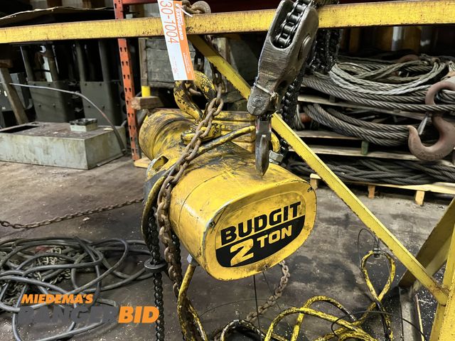 Lot 30-1004 - Budgit 2 ton Hoist