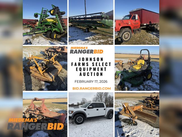 Johnson Farms Select Equipment Auction