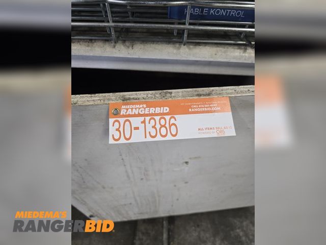 Lot 30-1386 - Portable cabinet with 1/2 - 1 1/2 EMT conduit, 3/4 - 1" IMC, Kable Kontrol wire troughs, 1 cable tra...