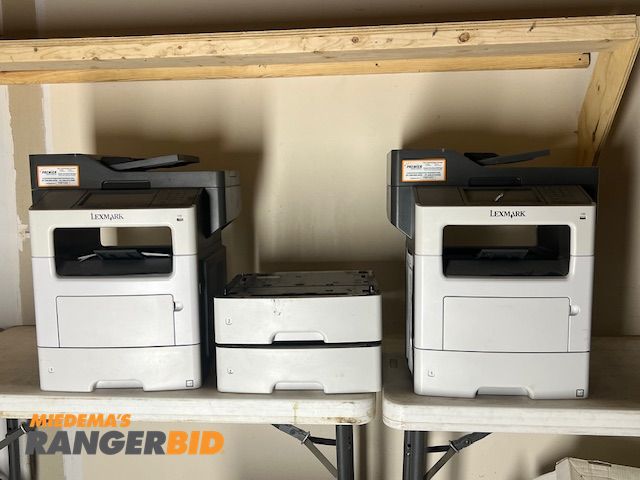 Lot 30-5057 - Lot of two (2) Lexmark MX611 Commercial Laser Printer