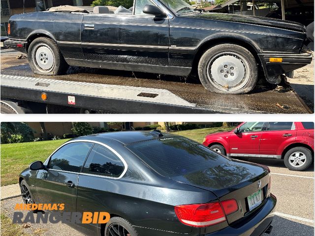 Court Seizure Auction: (1) 1989 Maserati Spider & (1) 2008 BMW 335XI