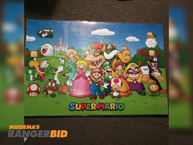Lot 30-30-1501 - 1 Poster Super Mario sealed poster 24*36
