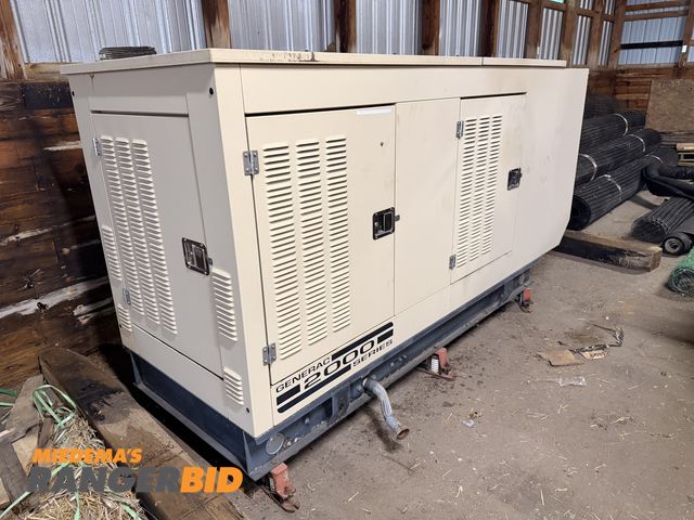 RangerBid.com - Lot 30-4391 - Generac 2000 Series Generator