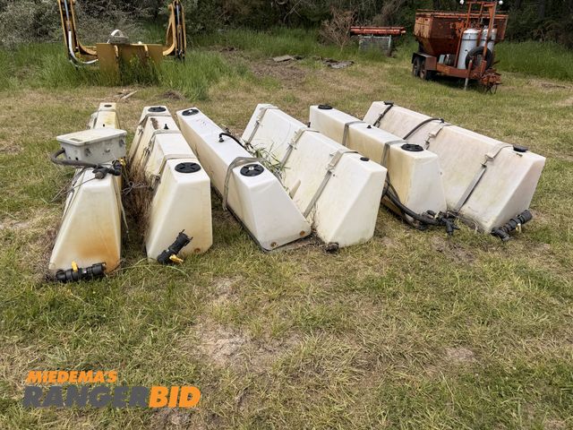 Lot 30-3959 - Lot of (6) Brine Tanks some may have cracks sells as is.
Municipality owned, seller will load.