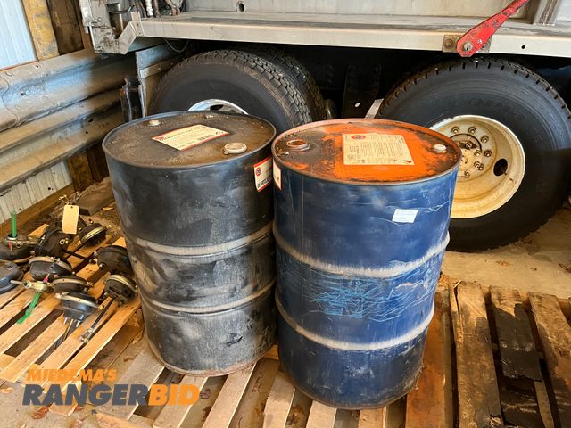 Lot 30-2918 - Lot of (2) 55 gallon drums of Motor Oil. 
Municipality owned. Seller will load.