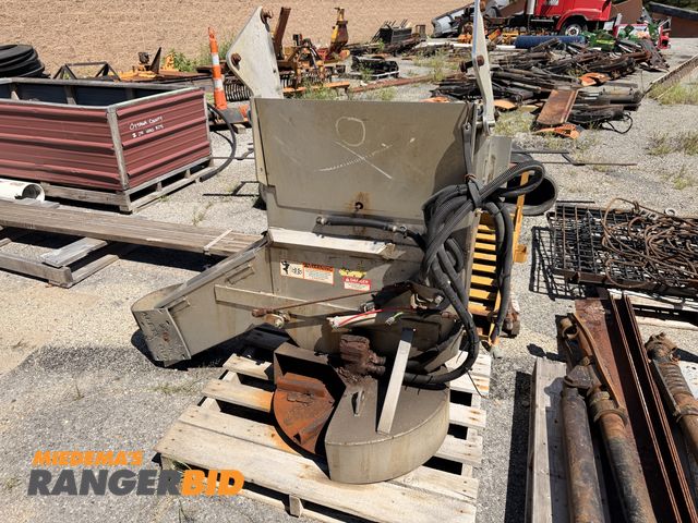 Lot 30-4001 - Stainless Steel Chute and Spinner for salter. Municipality owned, seller will load.