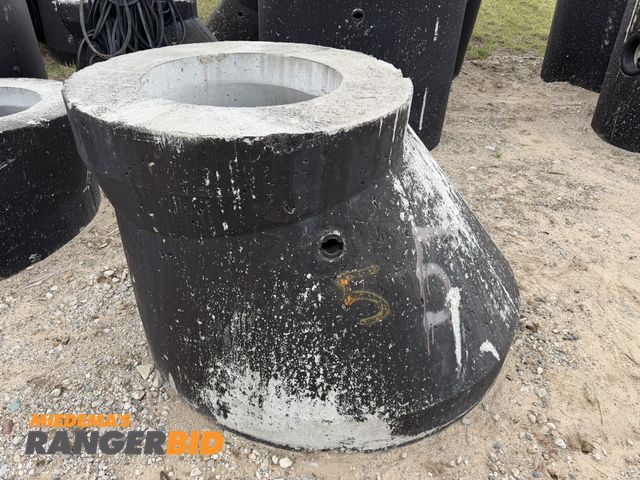 Lot 30-5854 - (1) concrete manhole entry with 23.5" diameter top entry point.