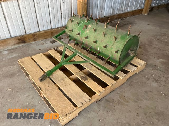 Lot 30-4030 - Lawn Aerator In working condition, seller will load.
Unknown make and model, see pics for dimensions.