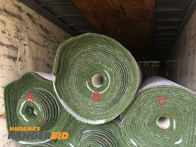 Lot 30-24-C - (1) 15' x 110' +/- Artificial sports turf Artificial grass turf Astroturf Artificial grass and sports turf