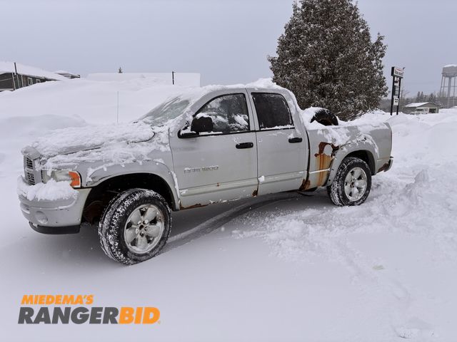 Lot 30-10963 - 2004 Dodge Ram Double Cab Pickup Truck 4x4 Runs and Drives