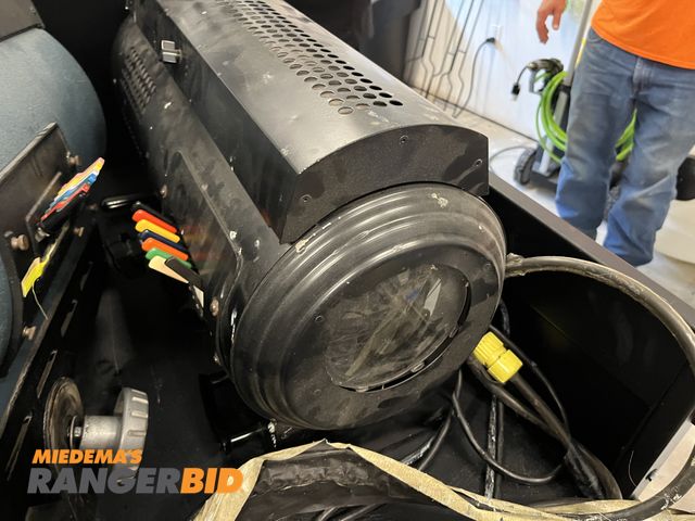 Lot 30-1610 - (1) Times Square QF 1000 1000W Spotlight with stand.