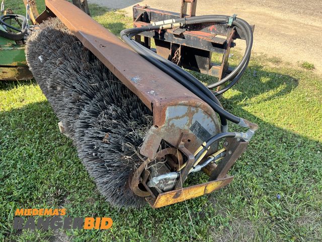 Lot 30-1183 - Sweepster 6LH Rotary Broom 69" Comes with skid steer quick attach plate