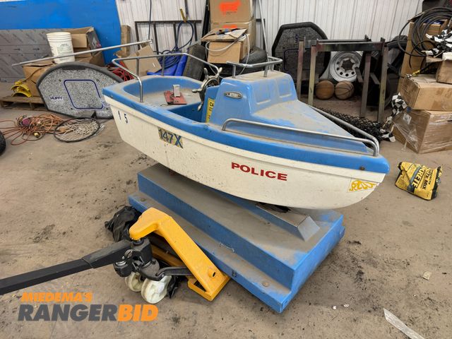 Lot 30-54620 - Coin Operated "Boat Ride"