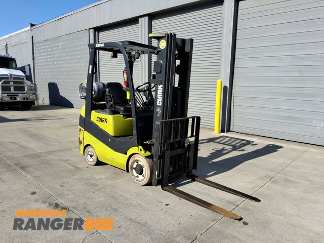Lot 30-11361 - Clark 4,000lbs Capacity Forklift - See Video for Operation