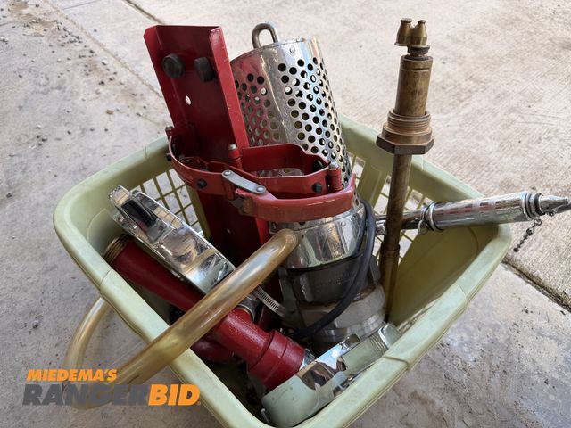 Lot 30-4394 - Fire department equipment including: sprayers and more.