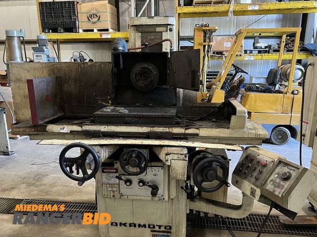 Lot 30-802594 - Okamoto Accugar 124N 12" x 24" Surface Grinder Specifications:
Table-W: 12"
Table-L: 24"
Spindle (Ho...