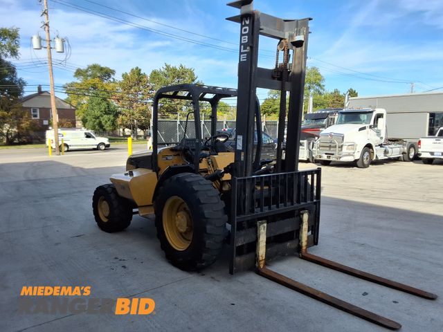 Lot 30-10681 - Noble 8,000lbs Capacity Pneumatic Forklift - See Video for Operation