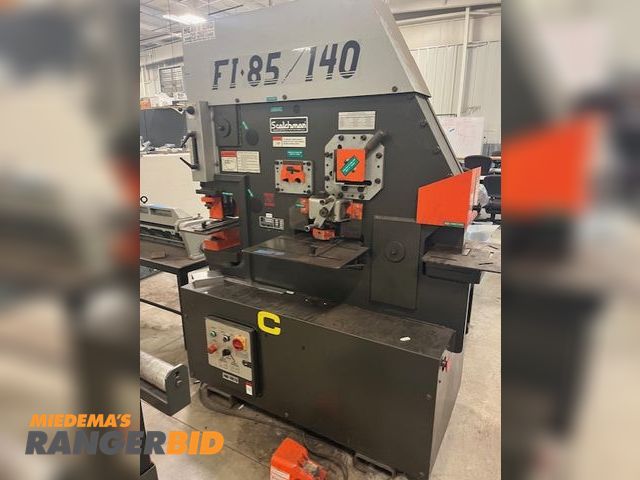 Lot 30-899 - scotchman FI 8507-14m scotchman FI 85/140 460 volt metal notcher/puncher in working condition