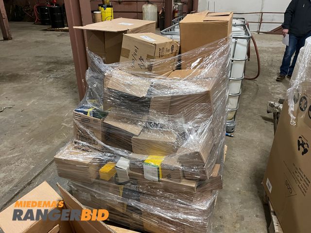 Lot 30-3570 - Pallet of Miscellaneous Heavy Equipment filters. Municipality owned. Seller will load.