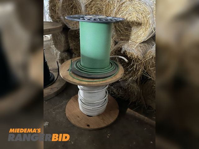 Lot 30-5712 - (2) spools of wire, includes 1 partial spool of Republic Wire, Type ATW QR THHN OR, 2 gauge, 600V, a...