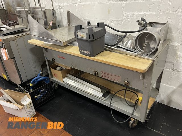 Lot 30-2057 - Lot includes Commercial Blender, Cafeteria food warmer, Can opener, and more
