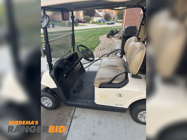 Lot 30-1228 - 2015 Ezgo  Elite Quad 4-Wheeler Golf Cart 2015 EZGO golf cart 2 seat