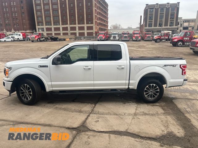 Lot 30-1020 - 2018 Ford F150 XLT Crew Cab Pickup Truck 4x4 Sport 4x4, Short bed, 2.7L V-6 EcoBoost gas engine, aut...