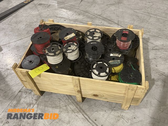 Lot 30-3 - LOT OF MISC Grade Electrical Wire, Misc Colors, Grades, Conductors etc.

Seller will assist with loa...