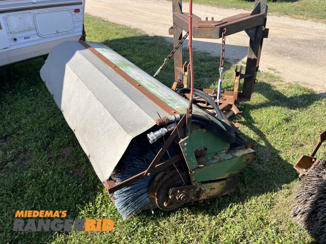 Lot 30-702 - Rotary Broom 69" Comes with skid steer quick attach plate