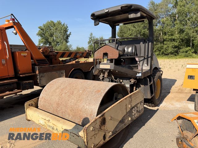 Lot 30-3458 - Ingersoll Rand SD-70D TF Vibrating Roller