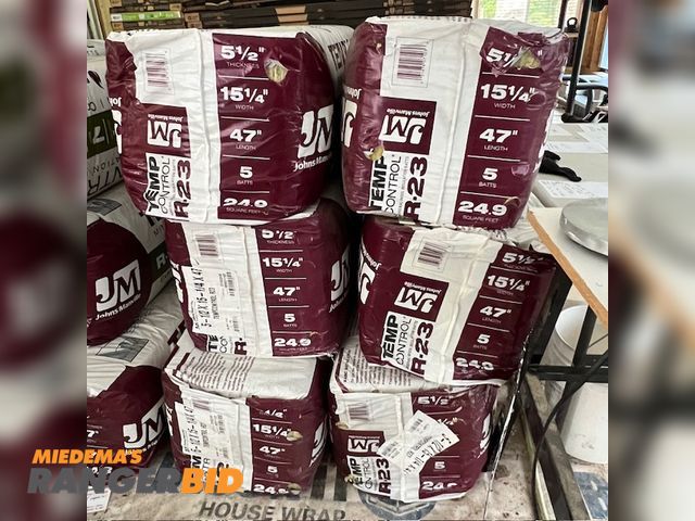 Lot 30-9786 - Lot of six (6) Johns Manville JM 90021182 Mineral Wool Insulation