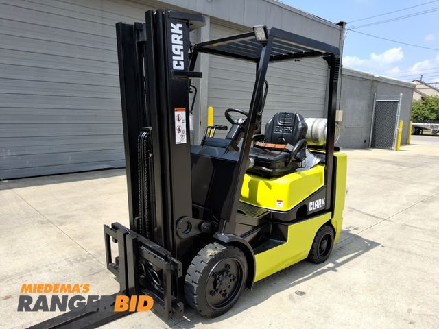 Lot 30-11363 - Clark 5,000lbs Capacity Forklift  - See Video for Operation
