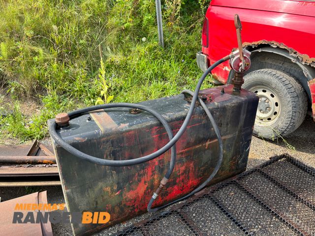 Lot 30-3920 - Fuel tank with pump. Seller will load. Municipality owned.