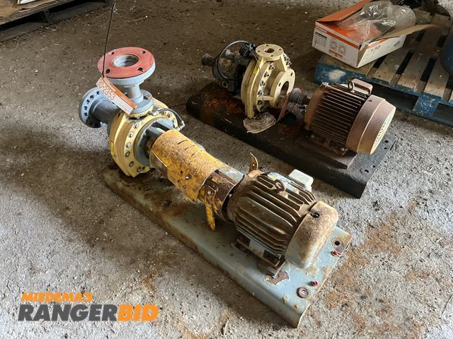 Lot 30-2353 - (2) Brine Pump. One works, the other is a bad pump with a good motor.