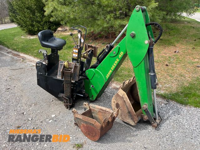 Lot 30-145 - John Deere 48 Backhoe Attatchment