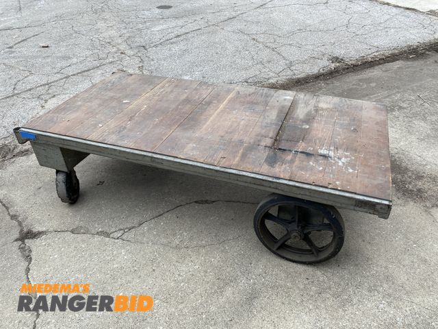 Lot 30-6 - Heavy Duty Vintage Die Cart. 74x36x19. 

The Seller will assist with loading. Loading Dock and Forkl...