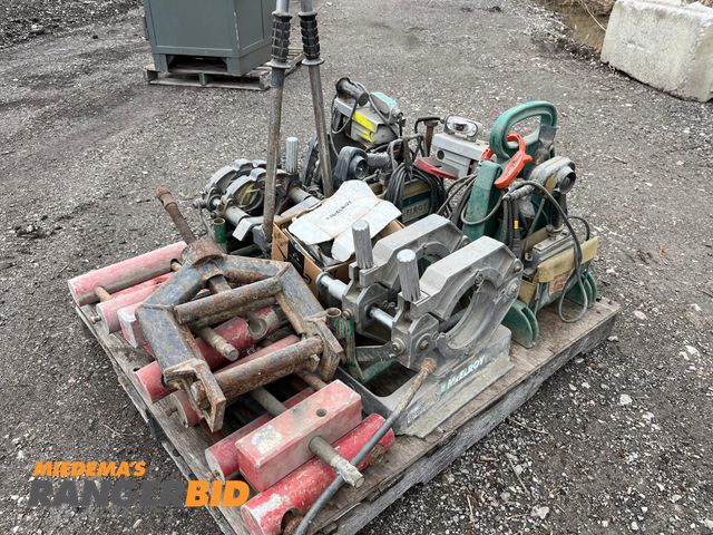 Lot 30-2571 - Pallet of Industrial Plastic Welders and Sealers / Pipe Fitters Tools McELROY Fusion Facing Machine,...