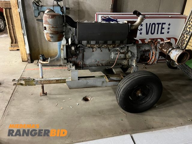 Lot 30-130 - Burkeley Deutz Diesel Towable Pump