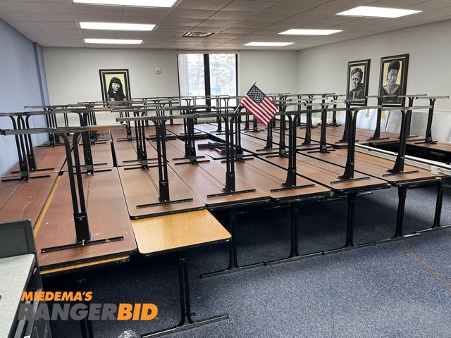 Lot 30-10284 - Approximately 51 Tables Buyer is responsible for removal Various sizes