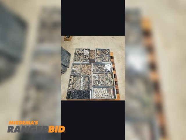 Lot 30-5026 - 2 pallets of bucket teeth/nuts/bolts (see pic for inventory list)