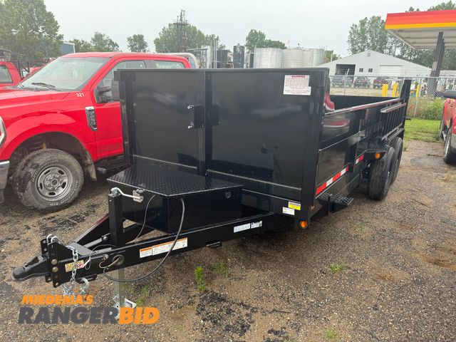 Lot 30-4976 - 2024 Quality Steel 16' Tandem Axle Dump Trailer