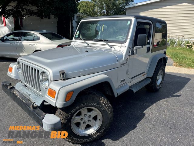 Court Seizure Auction: (1) 2006 Jeep Wrangler