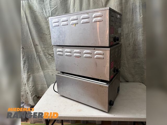 Lot 30-12 - 3 Duke Aerohot Stainless Steel Steam Table Warmers