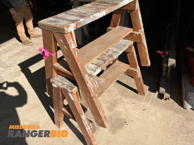 Lot 30-3044 - (2) Sawhorses Wood