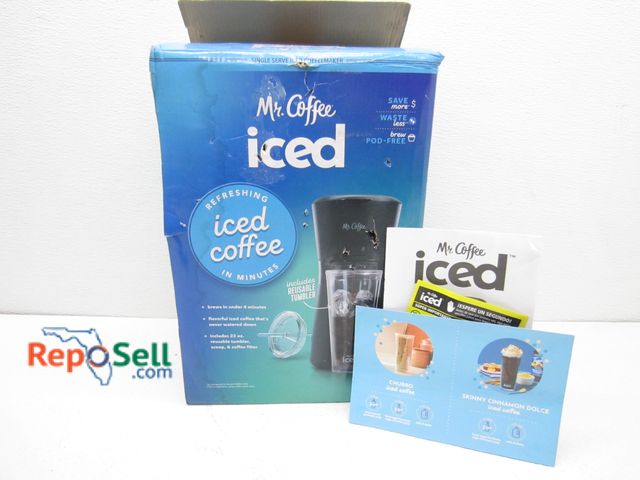 Lot 31-6304 - Iced Coffee Machine, Appears New with Box, Powered On