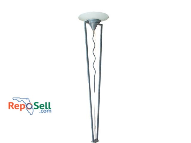 Lot 31-1024 - Metal Standing Floor Lamp Decor, 70"H