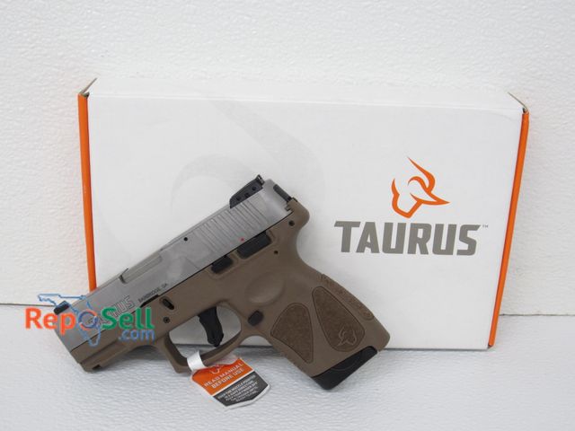 Lot 31-9250 - New Taurus G2S Semi-auto 9mm Pistol with (2) 7rd magazines, 3.26" Barrel, Stainless Steel slide
