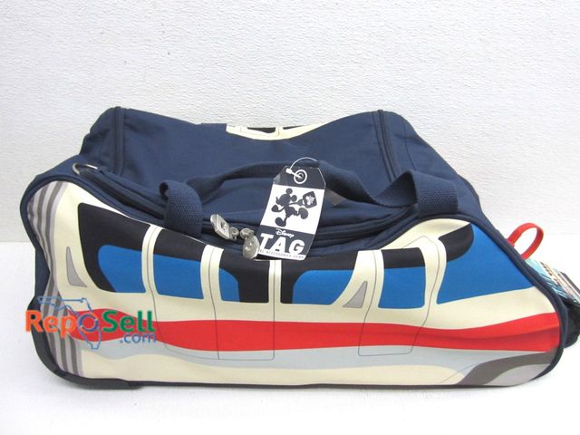Lot 31-9132 - New Disney Parks Monorail 21" Rolling Travel Bag w/Tag