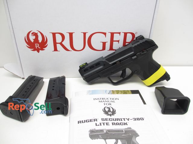 Lot 31-9258 - New in Box Ruger Security .380 Pistol, Blued, Lite Rack, (2) Mags, 3.42" Barrel